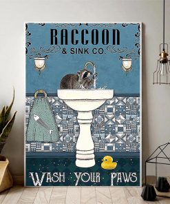 Cat Mermaid Pug Raccoon Panda Giraffe Bathtub Wall Art Print Canvas Painting Nordic Poster Wall Pictures 3