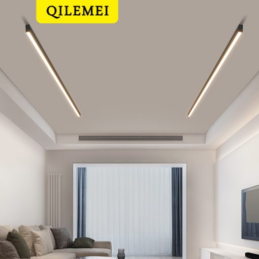 Long strip surface mounted ceiling lights simple walkway balcony bedroom dining room wall living room without 1