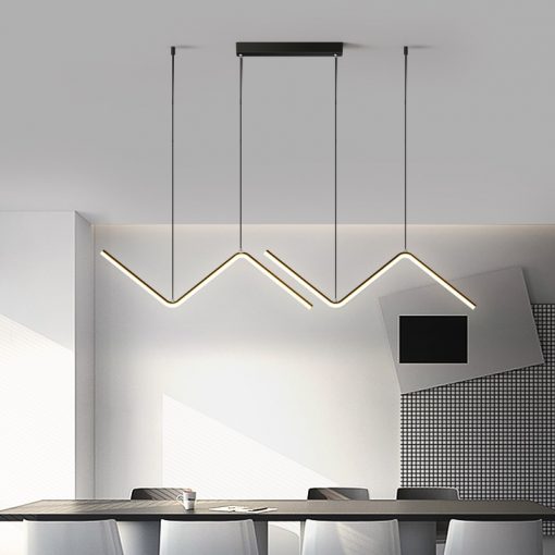 Nordic Led Chandelier Lighting Restaurant Modern Simple Designer Home Decor Bar Lamp Creative Hanging Lamps Pendant 1