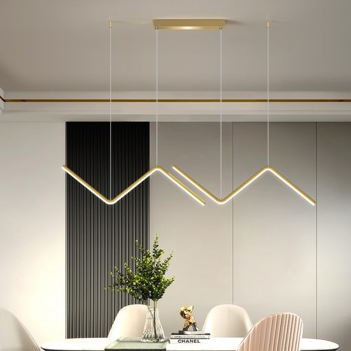Nordic Led Chandelier Lighting Restaurant Modern Simple Designer Home Decor Bar Lamp Creative Hanging Lamps Pendant