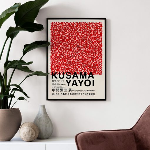 Yayoi Kusama Pumpkin Abstract Nordic Posters And Prints Modern Wall Art Canvas Painting Gallery Decor Pictures 2