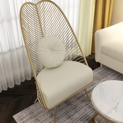 2022Fabric sofa simple living room leisure sofa chair ins net red light luxury balcony leisure chair