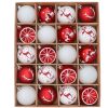 20pcs Christmas Balls 6cm Golden Christmas Tree Balls Christmas Ornaments Pendants Plastic Home Decor New Year
