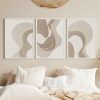 Boho Abstract Gold Line Modern Posters Canvas Painting Wall Art Print Pictures for Bedroom Living Room