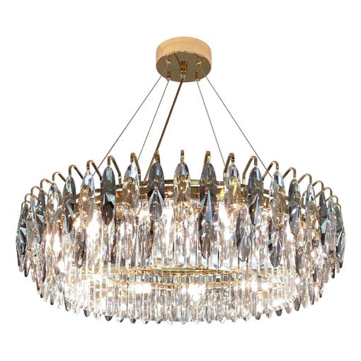 Modern luxury crystal chandelier lighting LED lamp hotel lobby decoration living room bedroom 5