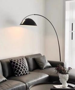 Nordic floor lamp modern minimalist light luxury living room fishing lamp bedroom creative designer sofa vertical 4