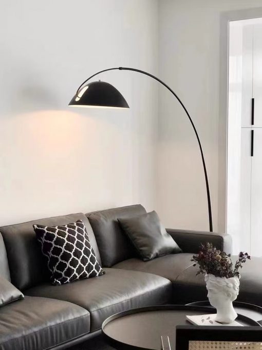 Nordic floor lamp modern minimalist light luxury living room fishing lamp bedroom creative designer sofa vertical 4