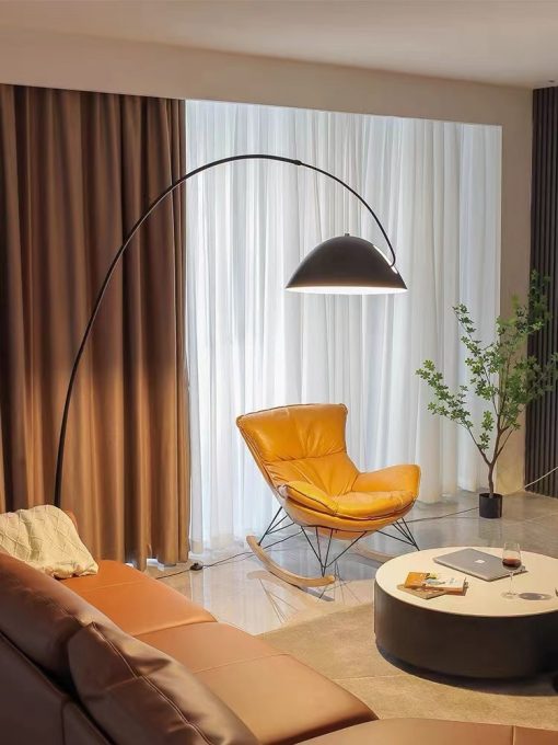 Nordic floor lamp modern minimalist light luxury living room fishing lamp bedroom creative designer sofa vertical