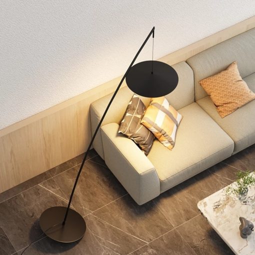 Nordic ins style designer tumbler LED floor lamp Living reading Room Showroom fisherman Indoor Lighting Corner 2