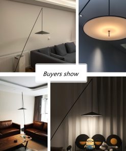 Nordic ins style designer tumbler LED floor lamp Living reading Room Showroom fisherman Indoor Lighting Corner 5