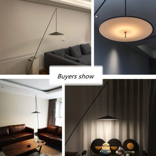 Nordic ins style designer tumbler LED floor lamp Living reading Room Showroom fisherman Indoor Lighting Corner 5