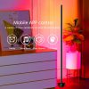 RGB Corner Floor Lamps for Bedroom Decor Furniture Living Room Tuya RGB LED Lighting Dimmable Alexa