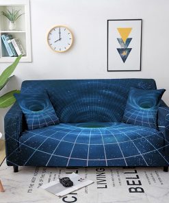 Abstract Sofa Slipcover Elastic Sofa Covers for Living Room Psychedelic Couch Cover L Shape Corner Sofa 4