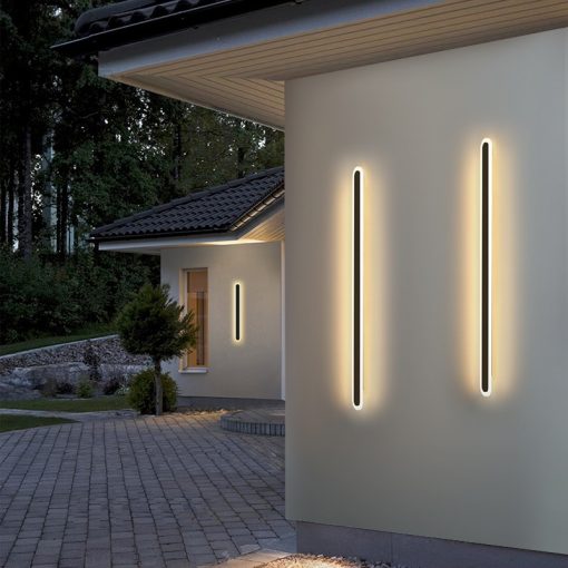 Aroadon Led Wall Light IP65 Waterproof Energy Saving Lamps Outdoor Lighting Garden Porch Long Wall Lamp 1