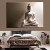 Buddhist Statues Canvas Printings Poster For Aesthetic Living Room Decor Vintage Religious Buddha Wall Art Painting