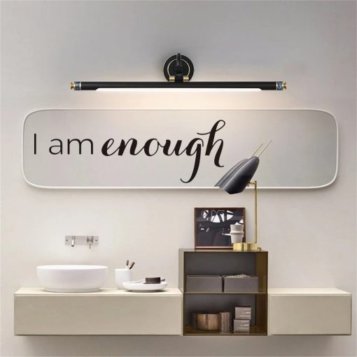 Inspirational Quote Decal I am enough Wall Sticker Home Decoration Motivational Lettering Vinyl Art Mural