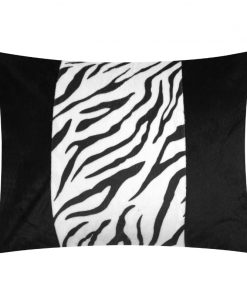 Mali 7 Piece Bedding Comforter Set Black and White 4