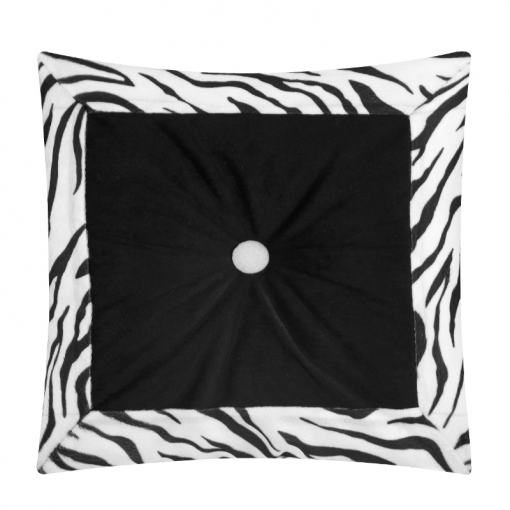 Mali 7 Piece Bedding Comforter Set Black and White