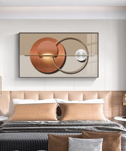 Modern Abstract Geometric Painting Home Decoration and Print luxurious Pictures Wall Art Canvas Posters for Living 4