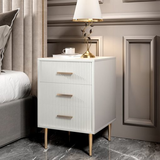 Modern Minimalist Cloakroom Storage Nightstands Nordic Homestay Designer Drawer Bedside Tables Luxury Dormitory Bedroom Locker L 3
