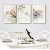 Poster for Living Room No Framed New Chinese Ink Floral Abstraction Wall Art Print Picture Canvas