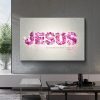 Religion Posters and Prints Christianism Jesus Letter Cross Wall Art Canvas Paintings Pictures for Living Room