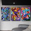 Abstract Female Picasso Poster Graffiti Figure Canvas Painting Print Wall Cuadros Modern Room Home Decor Nordic