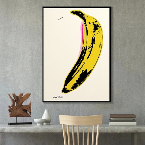 Andy Warhol banana Pop Art Decoration Painting Canvas Painting Posters and Prints Wall for Living Room 1