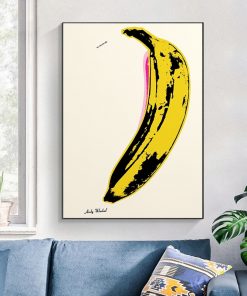 Andy Warhol banana Pop Art Decoration Painting Canvas Painting Posters and Prints Wall for Living Room 2