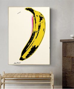 Andy Warhol banana Pop Art Decoration Painting Canvas Painting Posters and Prints Wall for Living Room 3