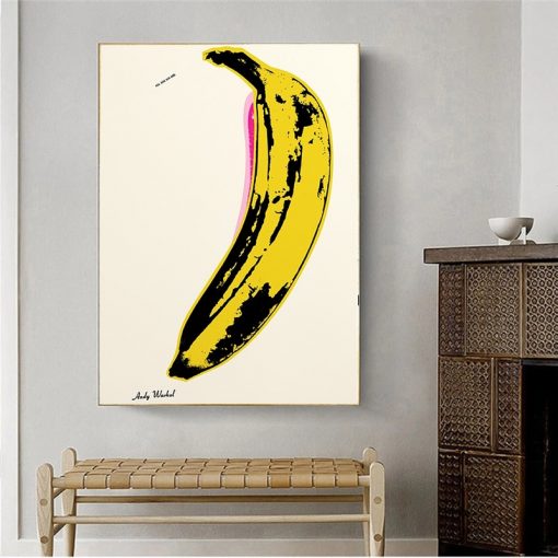 Andy Warhol banana Pop Art Decoration Painting Canvas Painting Posters and Prints Wall for Living Room 3