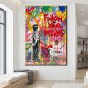 Banksy Graffiti Street Art Dream Posters and Prints Abstract Pop Art Canvas Paintings on The Wall