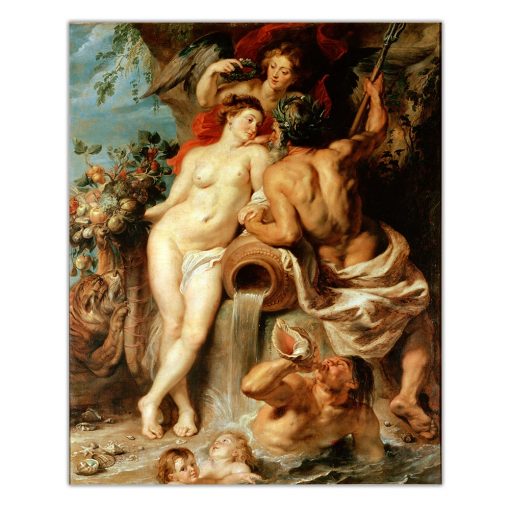 Citon Peter Paul Rubens The Union of Earth and Water Canvas Art Oil Painting Artwork Picture 4