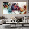 Colorful Ocean Abstract Canvas Painting Print Poster Art Oil Painting Landscape Large Modern Wall Picture For