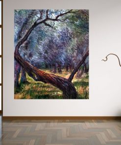 Famous Oil Painting on Canvas Claude Monet Wall Art Olive Trees Study Hand Painted Oil Reproductions 3