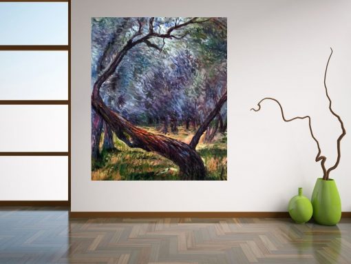 Famous Oil Painting on Canvas Claude Monet Wall Art Olive Trees Study Hand Painted Oil Reproductions 3