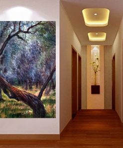 Famous Oil Painting on Canvas Claude Monet Wall Art Olive Trees Study Hand Painted Oil Reproductions 4