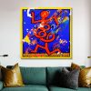 Haring Pop Art Canvas Painting Graffiti Keith Poster and Print Abstract Vintage Wall Picture For Cafe