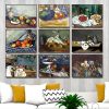 Home Decoration Art Wall Pictures Fro Living Room Poster Print Canvas Paintings French Paul Cezanne Still