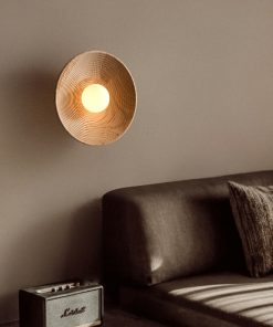Japanese Retro Wabi sabi Furniture Living Room Wall Lamp Nordic Home Decor Stair Aisle Homestay Lights 4