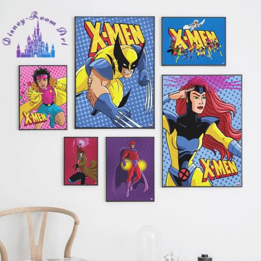 Marvel Cartoon Canvas X Men Classics Art Pictures Poster Canvas Painting Wall Home Print on Decor 1