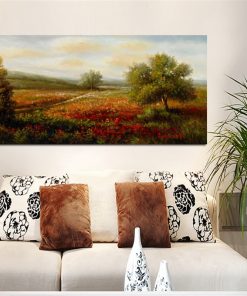 Modern Claude Monet Impression Pastoral Landscape Poster HD Print Abstract Oil Painting on Canvas Wall Picture 3