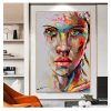 Oil Painting Modern Big Size Canvas Painting Wall Art Posters Prints Home Decor Dropshipping Abstract Portrait