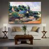 Paul Gauguin Famous Old Master Artist Reproduction Oil Painting Washerwomen at Pont Aven Canvas Print for