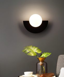 Wall Lamp Nordic LED Bedroom Bedside Simple Colored Designer Creative Living Room Aisle Corridor Study Indoor 5