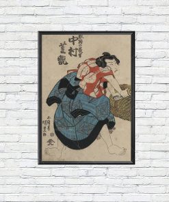 Japanese Samurai Double Picture Retro Japanese Samurai Ukiyo e Prints Samurai Art Japanese Samurai Affiches Large 3