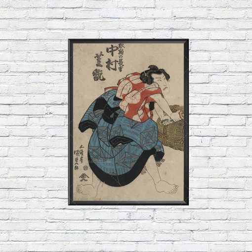 Japanese Samurai Double Picture Retro Japanese Samurai Ukiyo e Prints Samurai Art Japanese Samurai Affiches Large 3