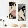 Japanese Ukiyoe for Canvas Painting Posters and Prints Picture Decoration Wall Art Home Decor with Solid