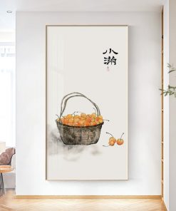 Modern Traditional Chinese Canvas Art Painting Print Still Life Poster Character Wall Pictures for Living Room 4