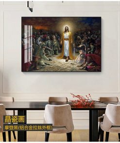 Pictures For Living Room Home Decor Unframed Painting Jesus Christ Rescue World Posters And Prints Canvas 3